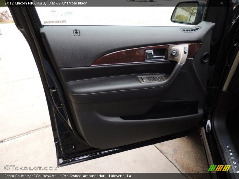 Black / Charcoal Black 2012 Lincoln MKX AWD