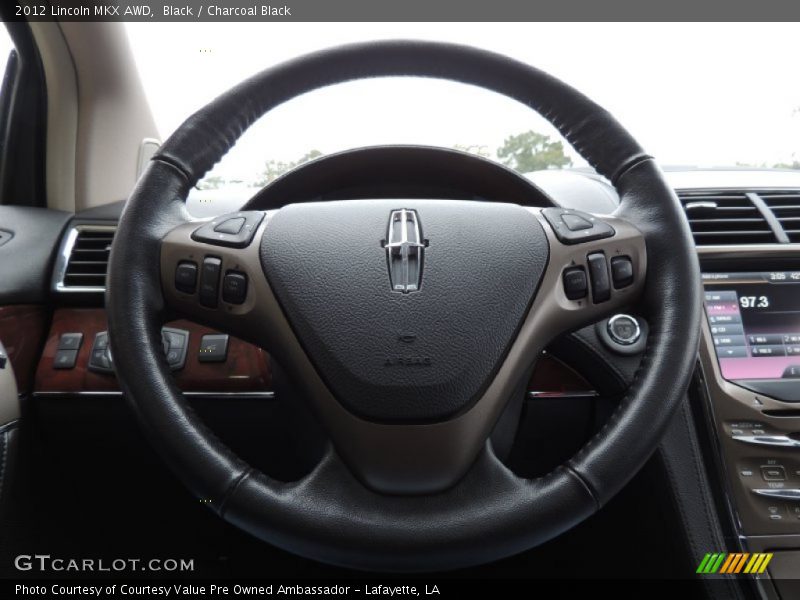 Black / Charcoal Black 2012 Lincoln MKX AWD