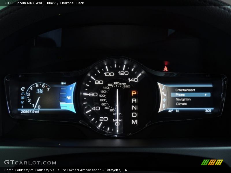 Black / Charcoal Black 2012 Lincoln MKX AWD