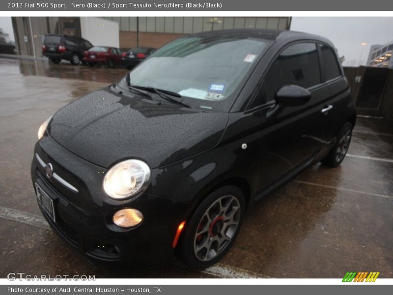 Nero (Black) / Sport Tessuto Nero/Nero (Black/Black) 2012 Fiat 500 Sport