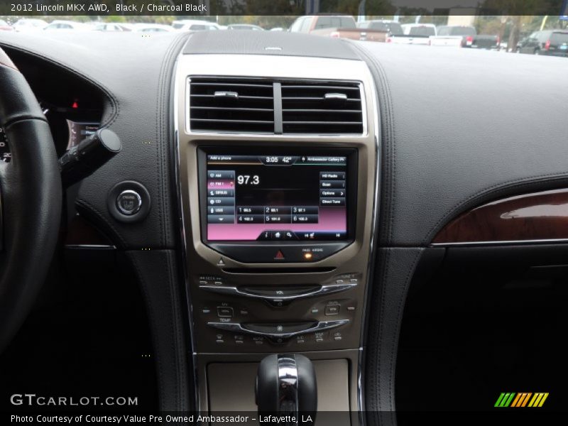 Black / Charcoal Black 2012 Lincoln MKX AWD