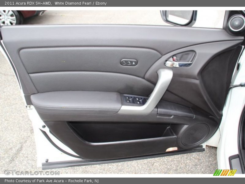 White Diamond Pearl / Ebony 2011 Acura RDX SH-AWD
