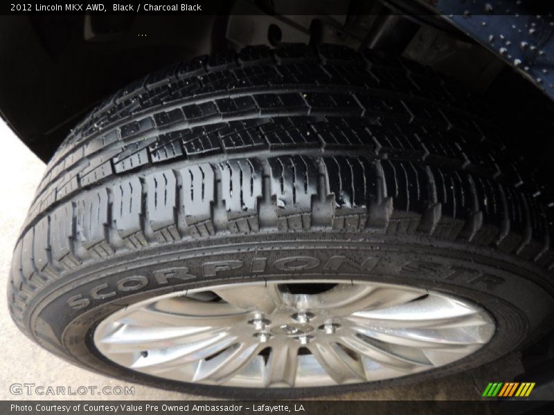 Black / Charcoal Black 2012 Lincoln MKX AWD