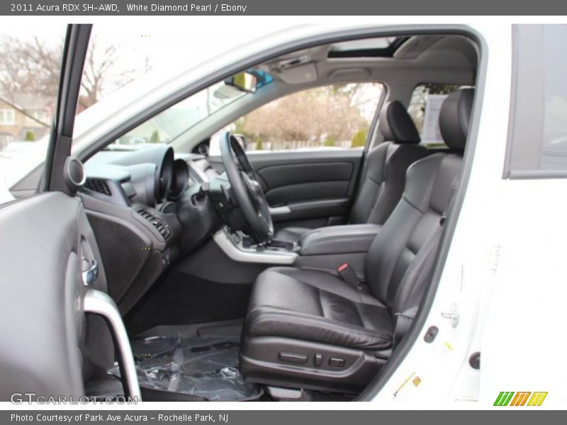 White Diamond Pearl / Ebony 2011 Acura RDX SH-AWD