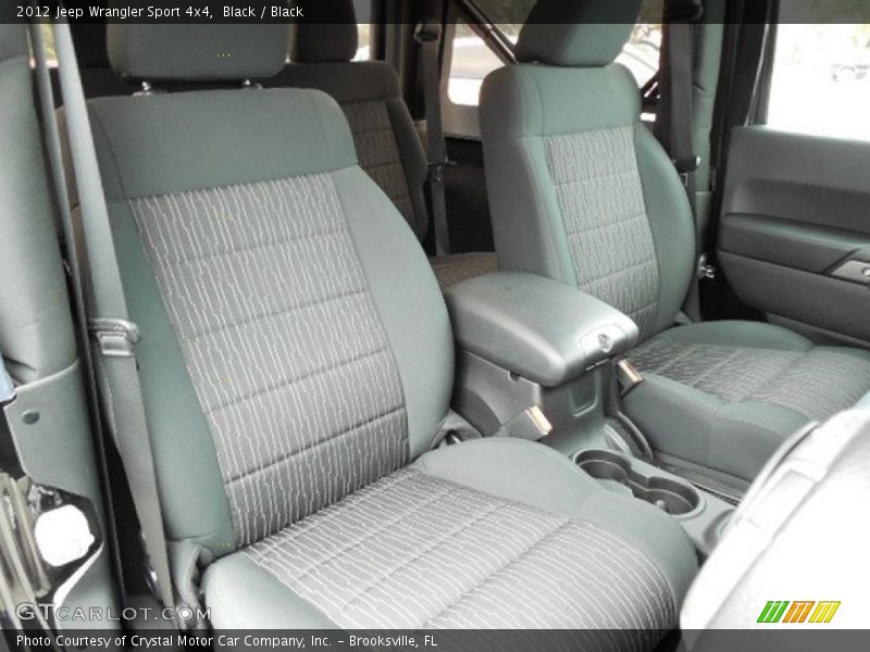 Black / Black 2012 Jeep Wrangler Sport 4x4