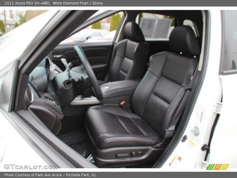 White Diamond Pearl / Ebony 2011 Acura RDX SH-AWD
