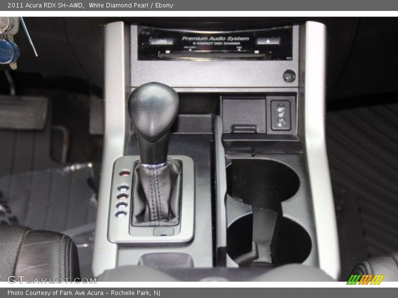 White Diamond Pearl / Ebony 2011 Acura RDX SH-AWD