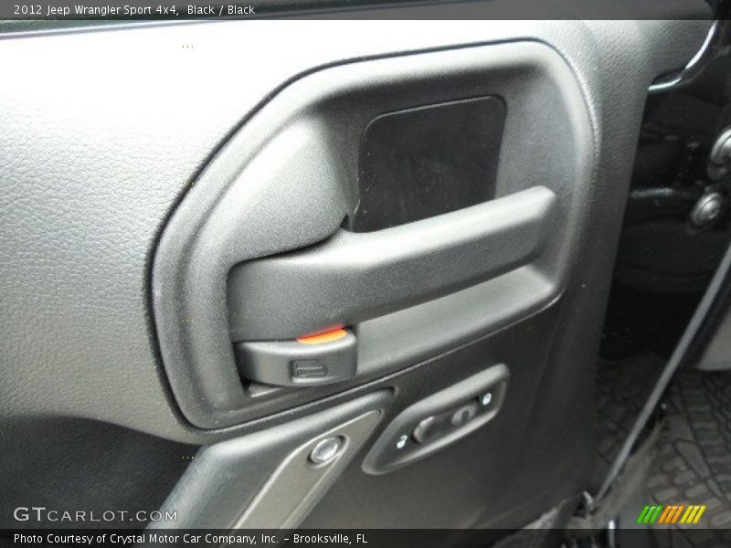 Black / Black 2012 Jeep Wrangler Sport 4x4