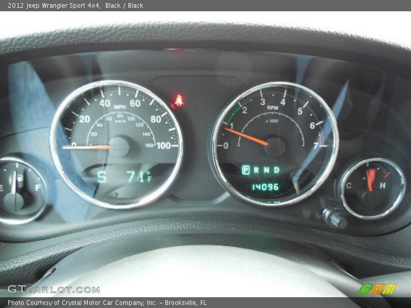 Black / Black 2012 Jeep Wrangler Sport 4x4