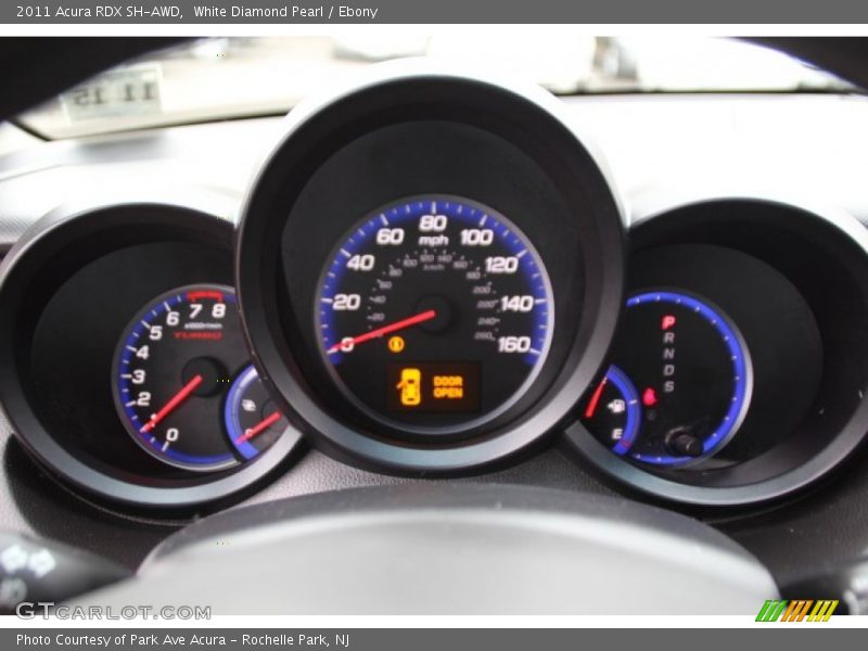 White Diamond Pearl / Ebony 2011 Acura RDX SH-AWD