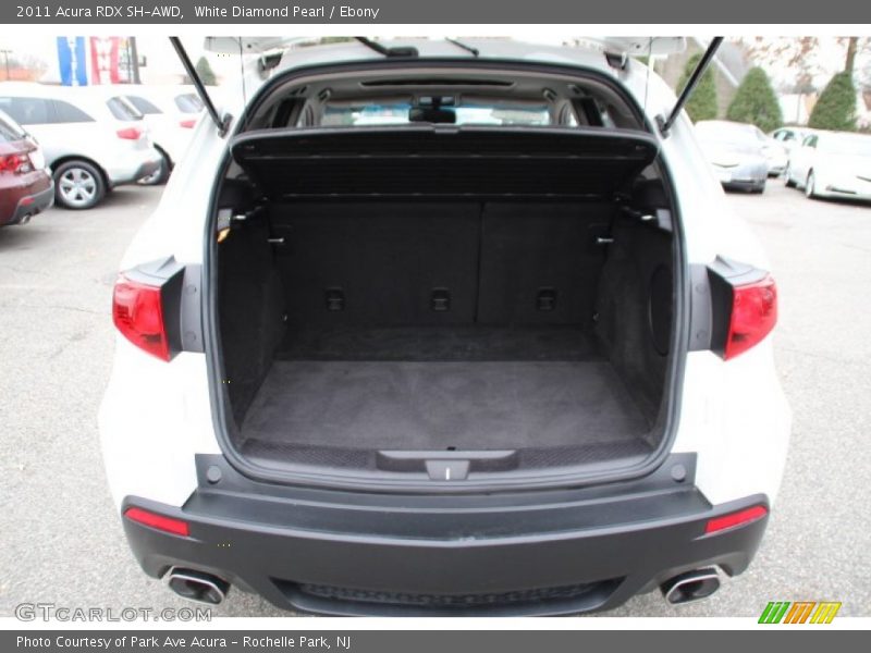 White Diamond Pearl / Ebony 2011 Acura RDX SH-AWD
