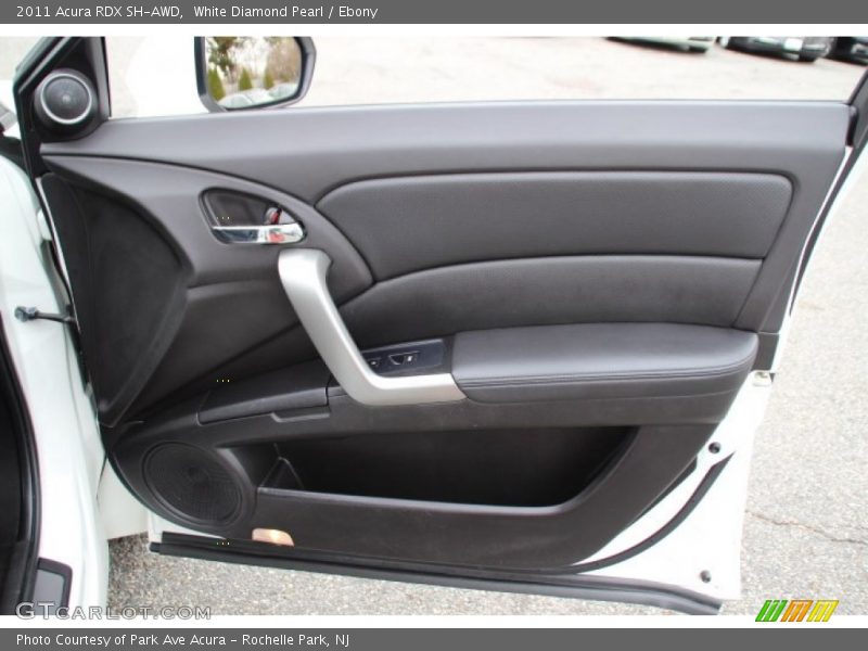 White Diamond Pearl / Ebony 2011 Acura RDX SH-AWD