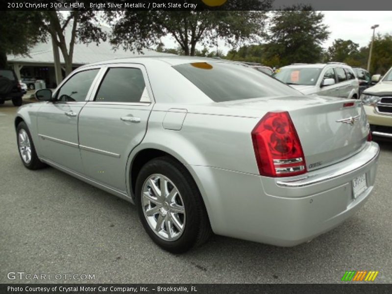 Bright Silver Metallic / Dark Slate Gray 2010 Chrysler 300 C HEMI
