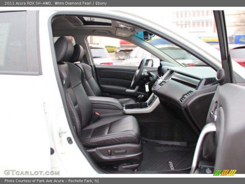 White Diamond Pearl / Ebony 2011 Acura RDX SH-AWD