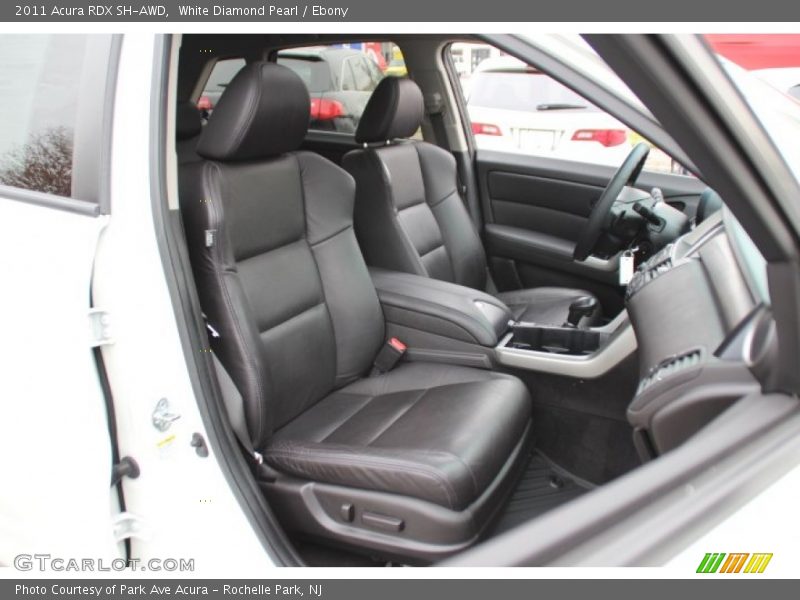 White Diamond Pearl / Ebony 2011 Acura RDX SH-AWD