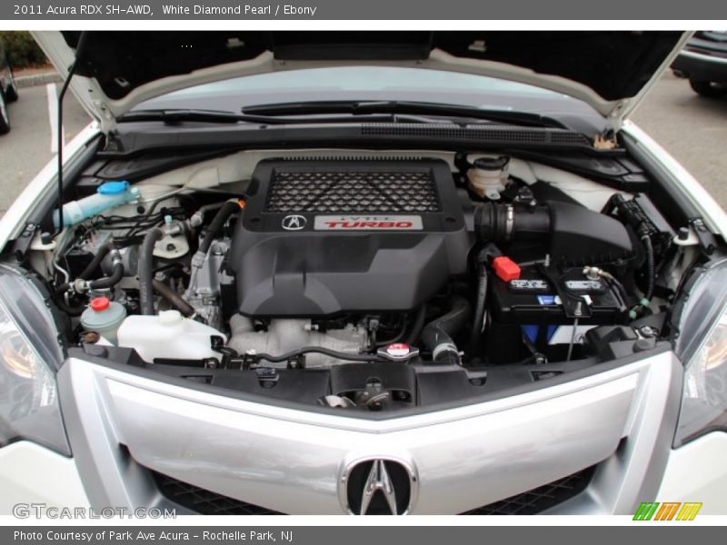White Diamond Pearl / Ebony 2011 Acura RDX SH-AWD