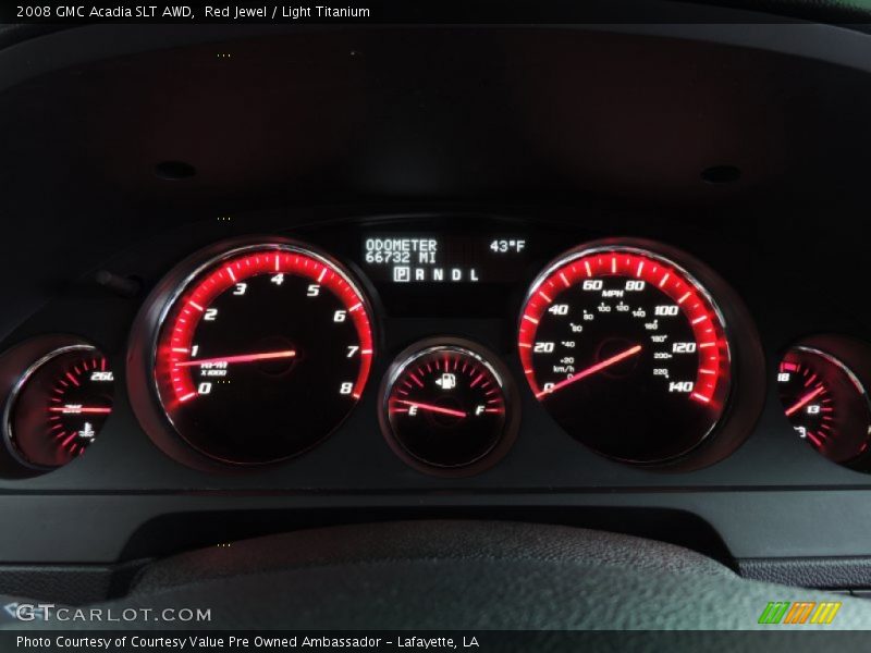  2008 Acadia SLT AWD SLT AWD Gauges