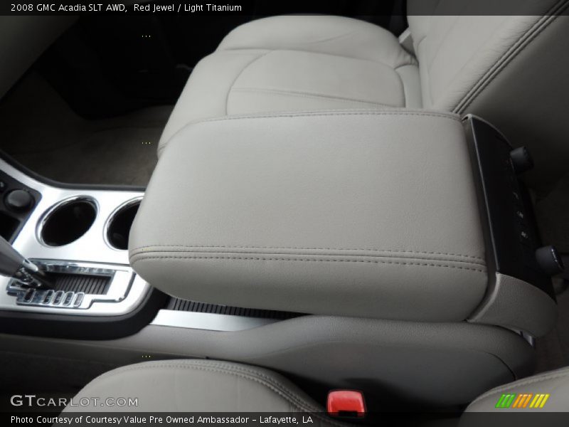 Red Jewel / Light Titanium 2008 GMC Acadia SLT AWD