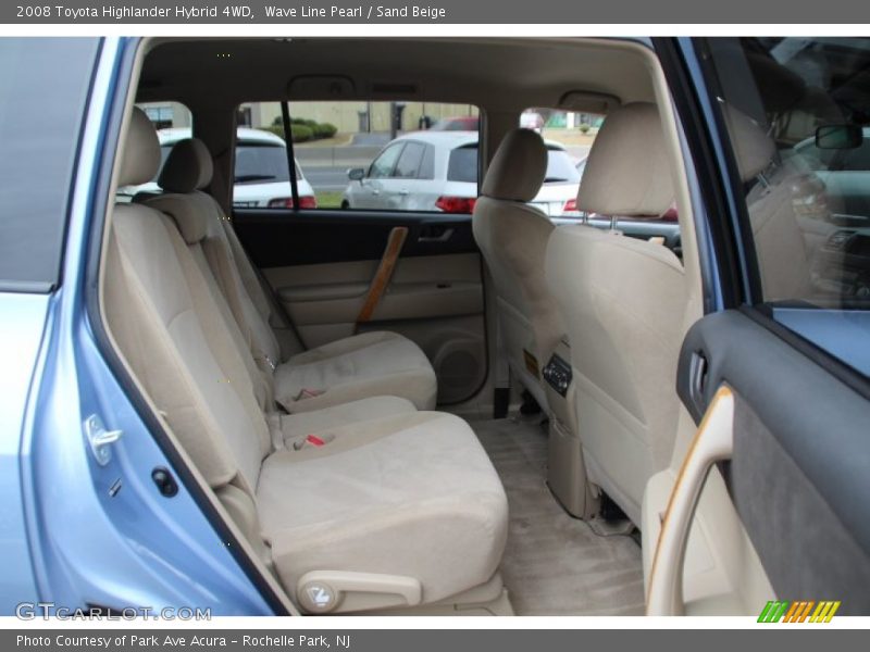 Wave Line Pearl / Sand Beige 2008 Toyota Highlander Hybrid 4WD