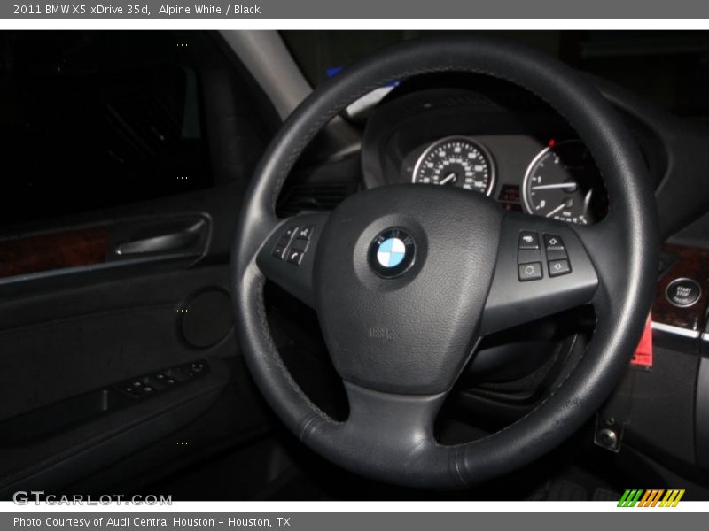 Alpine White / Black 2011 BMW X5 xDrive 35d