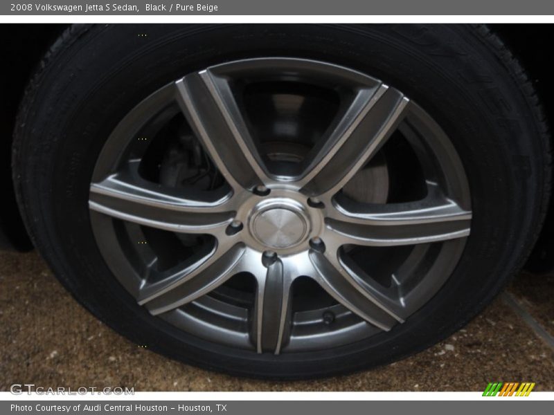 Custom Wheels of 2008 Jetta S Sedan