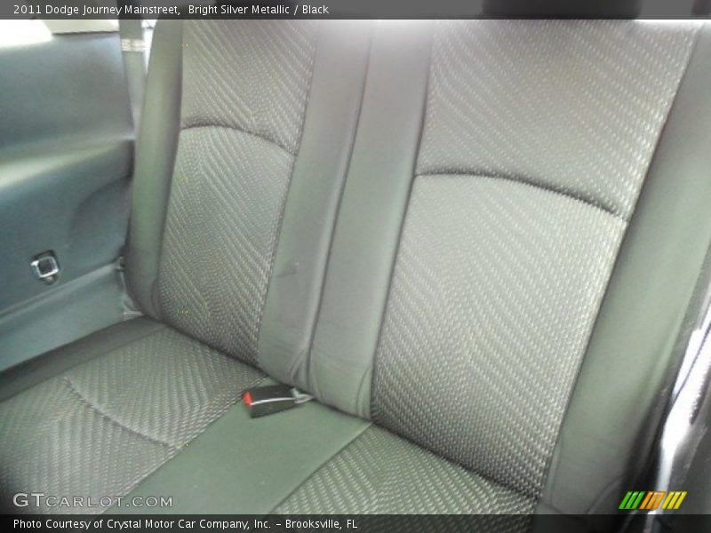 Bright Silver Metallic / Black 2011 Dodge Journey Mainstreet
