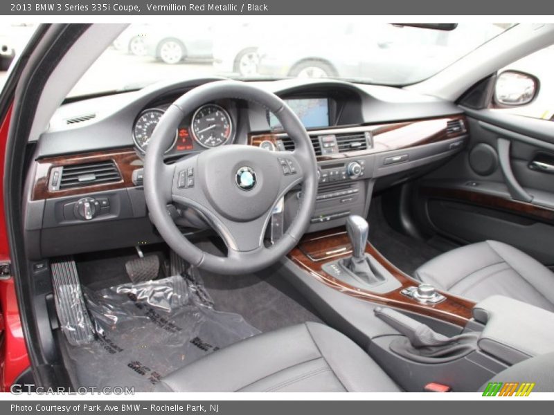 Vermillion Red Metallic / Black 2013 BMW 3 Series 335i Coupe