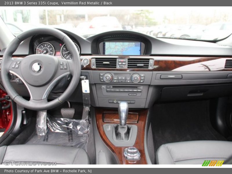 Vermillion Red Metallic / Black 2013 BMW 3 Series 335i Coupe