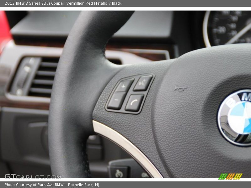 Vermillion Red Metallic / Black 2013 BMW 3 Series 335i Coupe