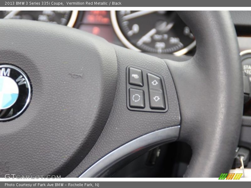 Vermillion Red Metallic / Black 2013 BMW 3 Series 335i Coupe