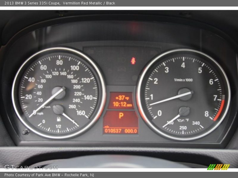 Vermillion Red Metallic / Black 2013 BMW 3 Series 335i Coupe