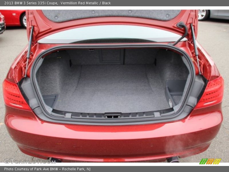 Vermillion Red Metallic / Black 2013 BMW 3 Series 335i Coupe