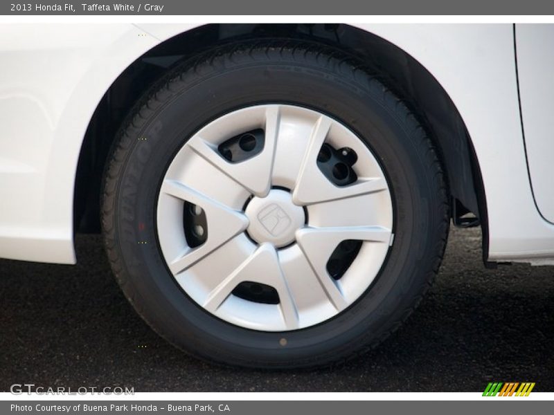 Taffeta White / Gray 2013 Honda Fit
