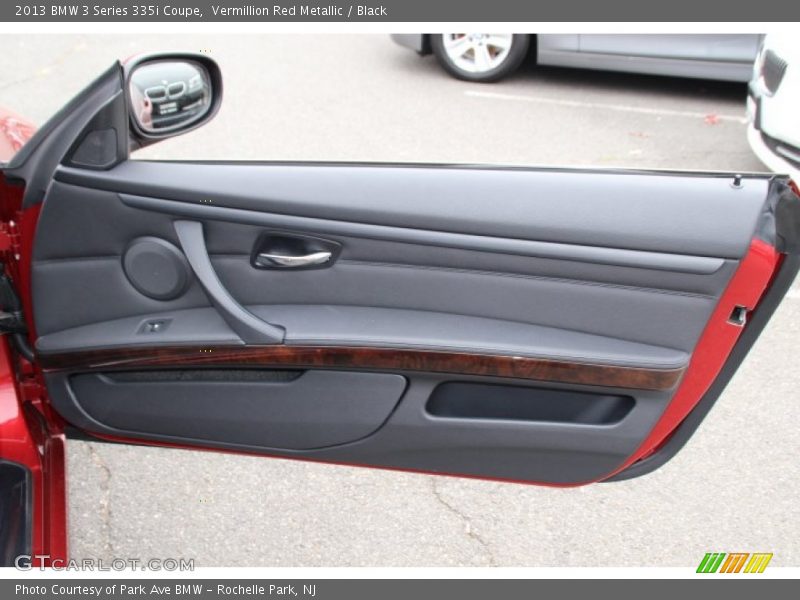Vermillion Red Metallic / Black 2013 BMW 3 Series 335i Coupe