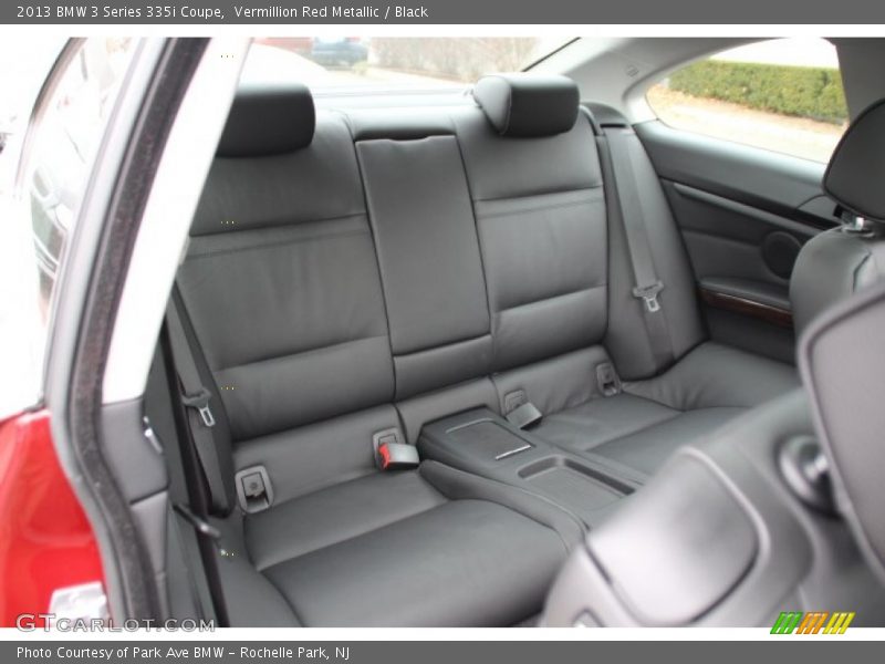 Vermillion Red Metallic / Black 2013 BMW 3 Series 335i Coupe