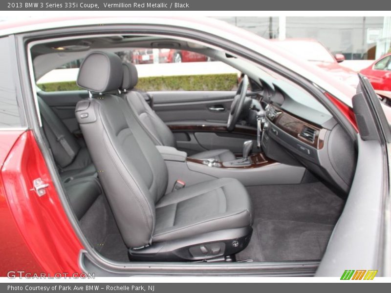 Vermillion Red Metallic / Black 2013 BMW 3 Series 335i Coupe
