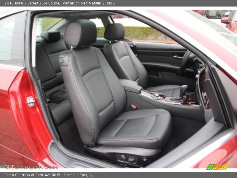 Vermillion Red Metallic / Black 2013 BMW 3 Series 335i Coupe