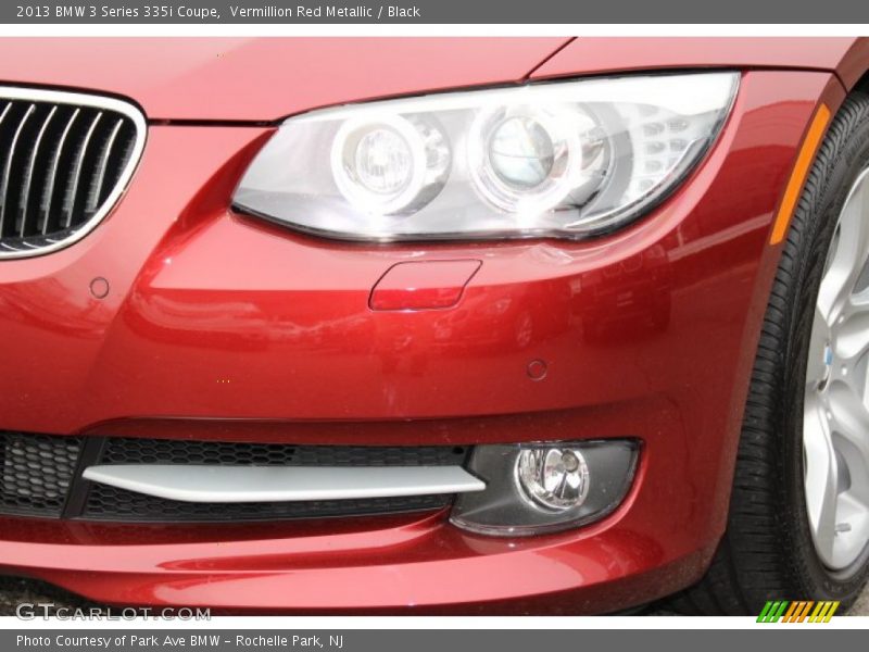 Vermillion Red Metallic / Black 2013 BMW 3 Series 335i Coupe