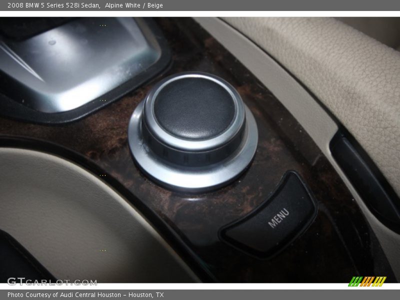 Alpine White / Beige 2008 BMW 5 Series 528i Sedan