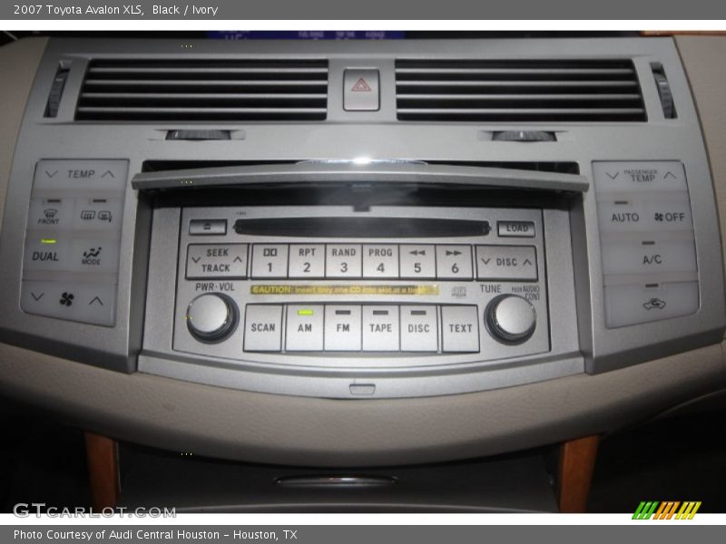 Black / Ivory 2007 Toyota Avalon XLS