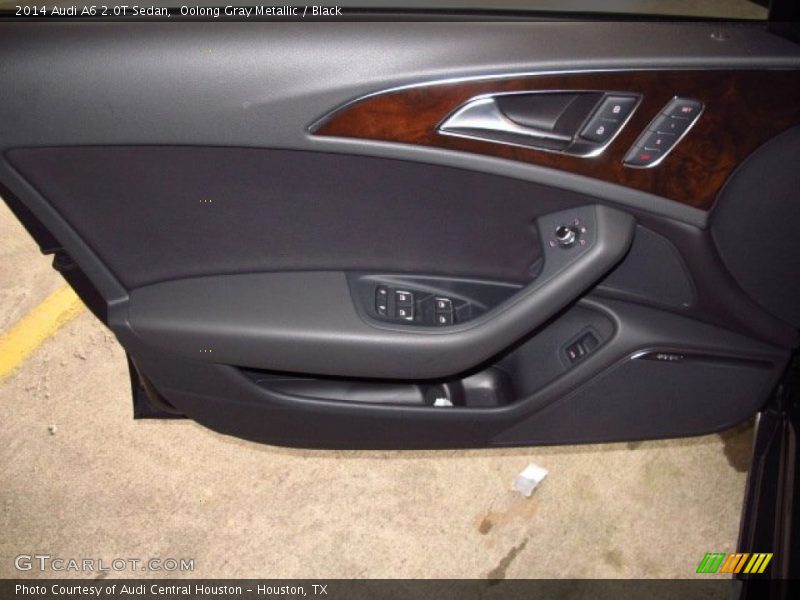 Oolong Gray Metallic / Black 2014 Audi A6 2.0T Sedan