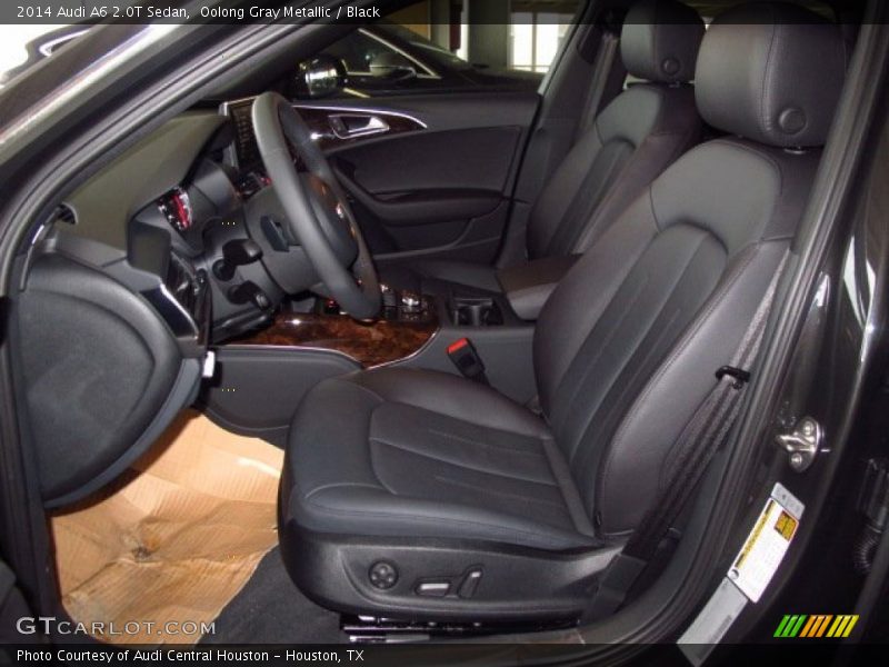 Oolong Gray Metallic / Black 2014 Audi A6 2.0T Sedan