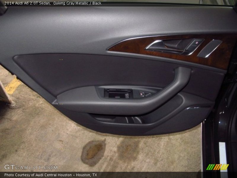 Oolong Gray Metallic / Black 2014 Audi A6 2.0T Sedan