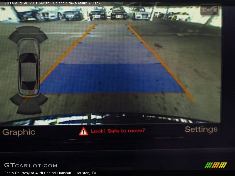 Oolong Gray Metallic / Black 2014 Audi A6 2.0T Sedan