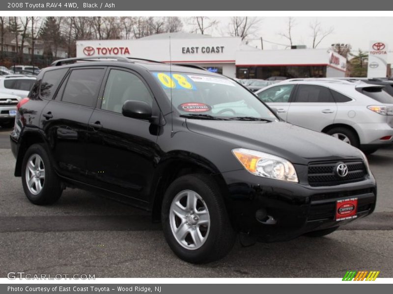 Black / Ash 2008 Toyota RAV4 4WD