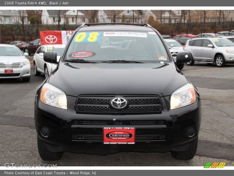 Black / Ash 2008 Toyota RAV4 4WD