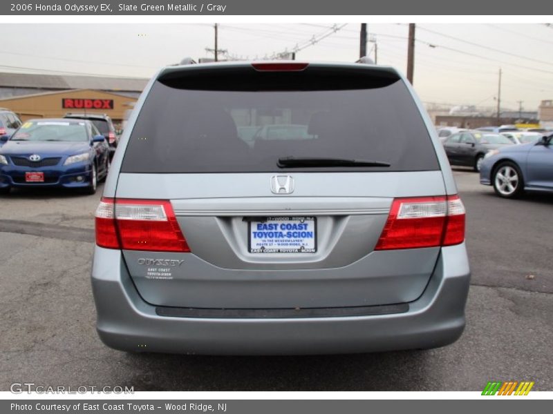 Slate Green Metallic / Gray 2006 Honda Odyssey EX