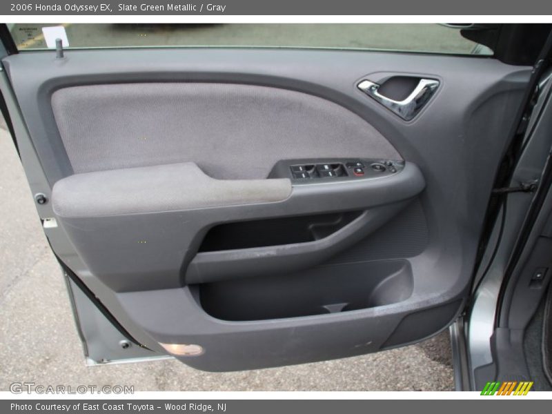 Slate Green Metallic / Gray 2006 Honda Odyssey EX