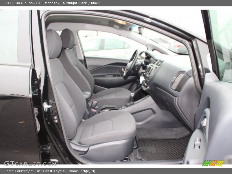 Midnight Black / Black 2012 Kia Rio Rio5 EX Hatchback