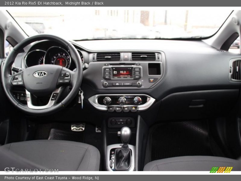 Midnight Black / Black 2012 Kia Rio Rio5 EX Hatchback